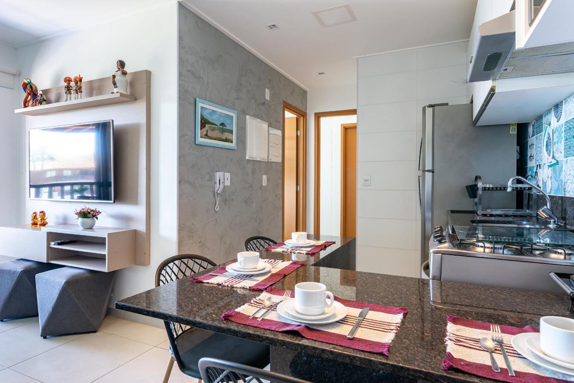 Flat 2 Quartos Em Porto, Cupe Beach Living Pôrto das Galinhas Екстериор снимка
