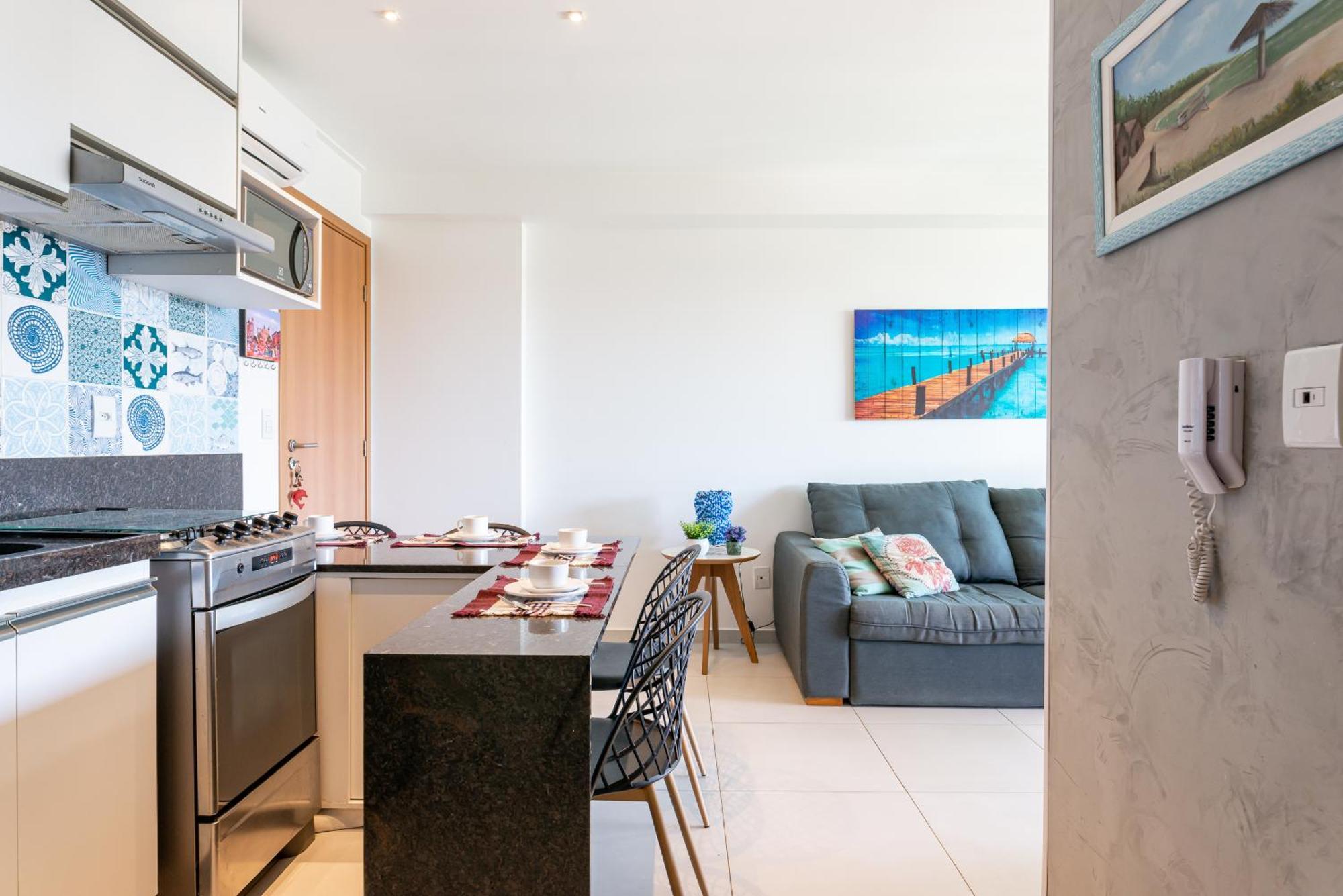 Flat 2 Quartos Em Porto, Cupe Beach Living Pôrto das Galinhas Екстериор снимка